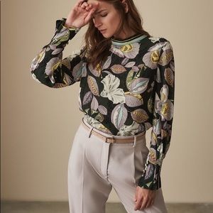 REISS Flora Blouse